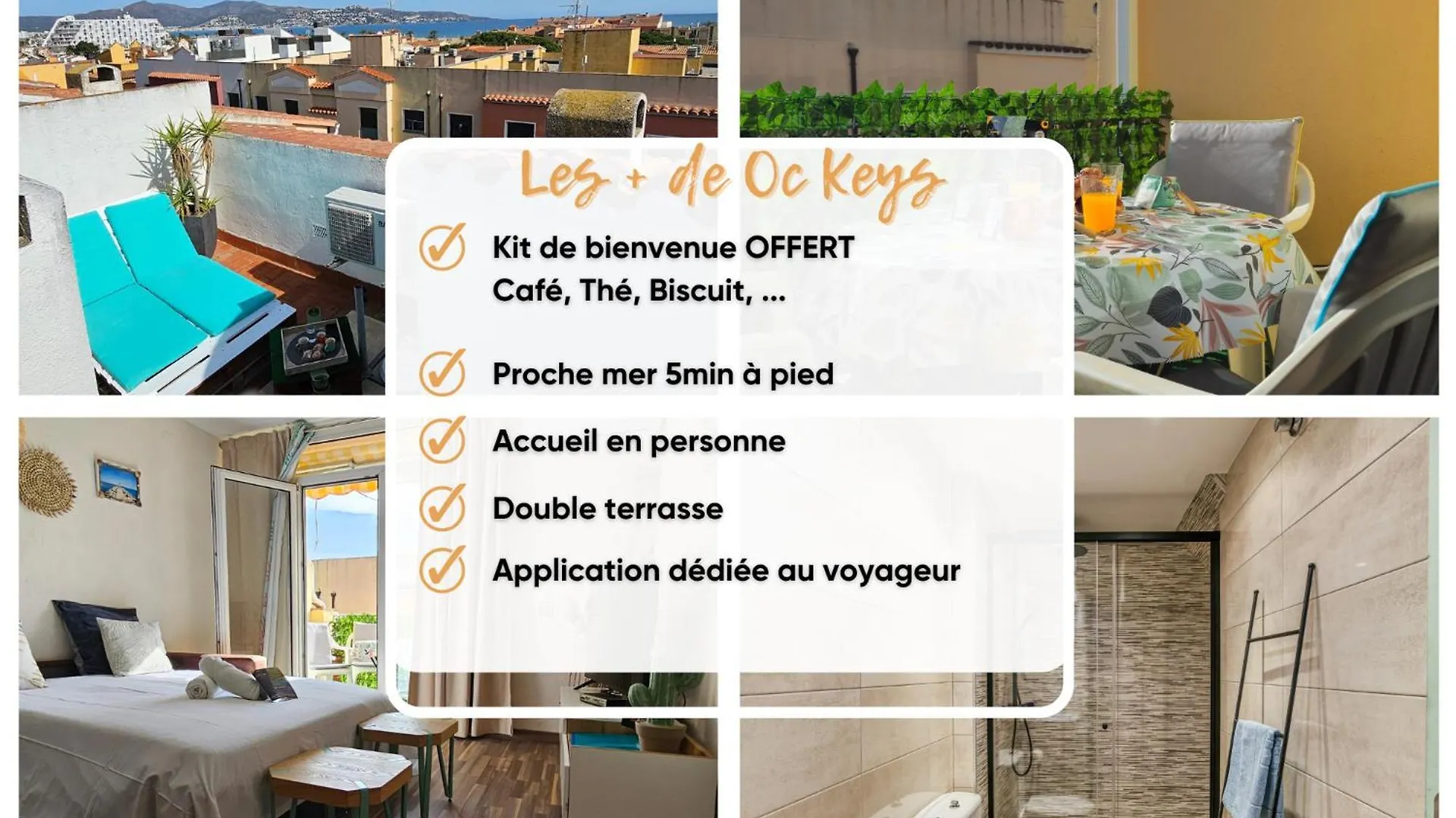 La Petite Venise Empuriabrava Solarium Vue Mer, 2 Terrasses Clim Parking Free Oc Keys 0*,  Španělsko