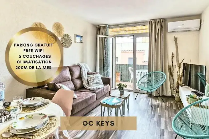 Apartmán La Petite Venise Empuriabrava Solarium Vue Mer, 2 Terrasses Clim Parking Free Oc Keys
